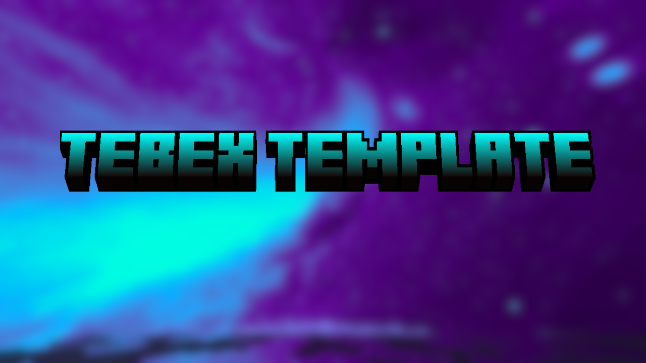 Custom Tebex Template